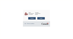 Desktop Screenshot of otc-cta.gc.ca